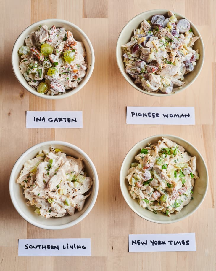 I Tried Four Popular Chicken Salad Recipes and Found the Best One | Kitchn